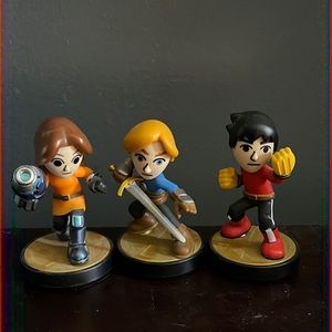 3 Pack Mii Fighter Amiibos